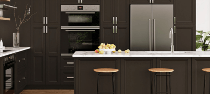 Best Paint Color Schemes for Kitchens with Dark Cabinets | Smith ...