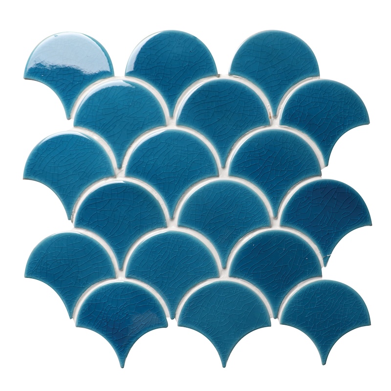 Atlantis Porcelain Mosaic Ultramarine Tile