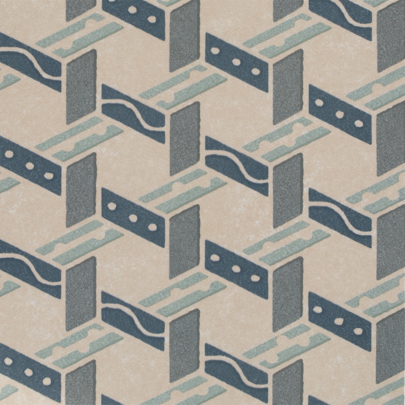 Aventuras Malla Blue Porcelain Tile