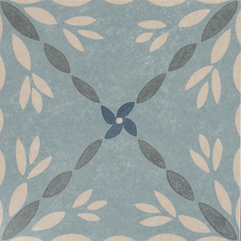 Aventuras Porto Blue Porcelain Tile
