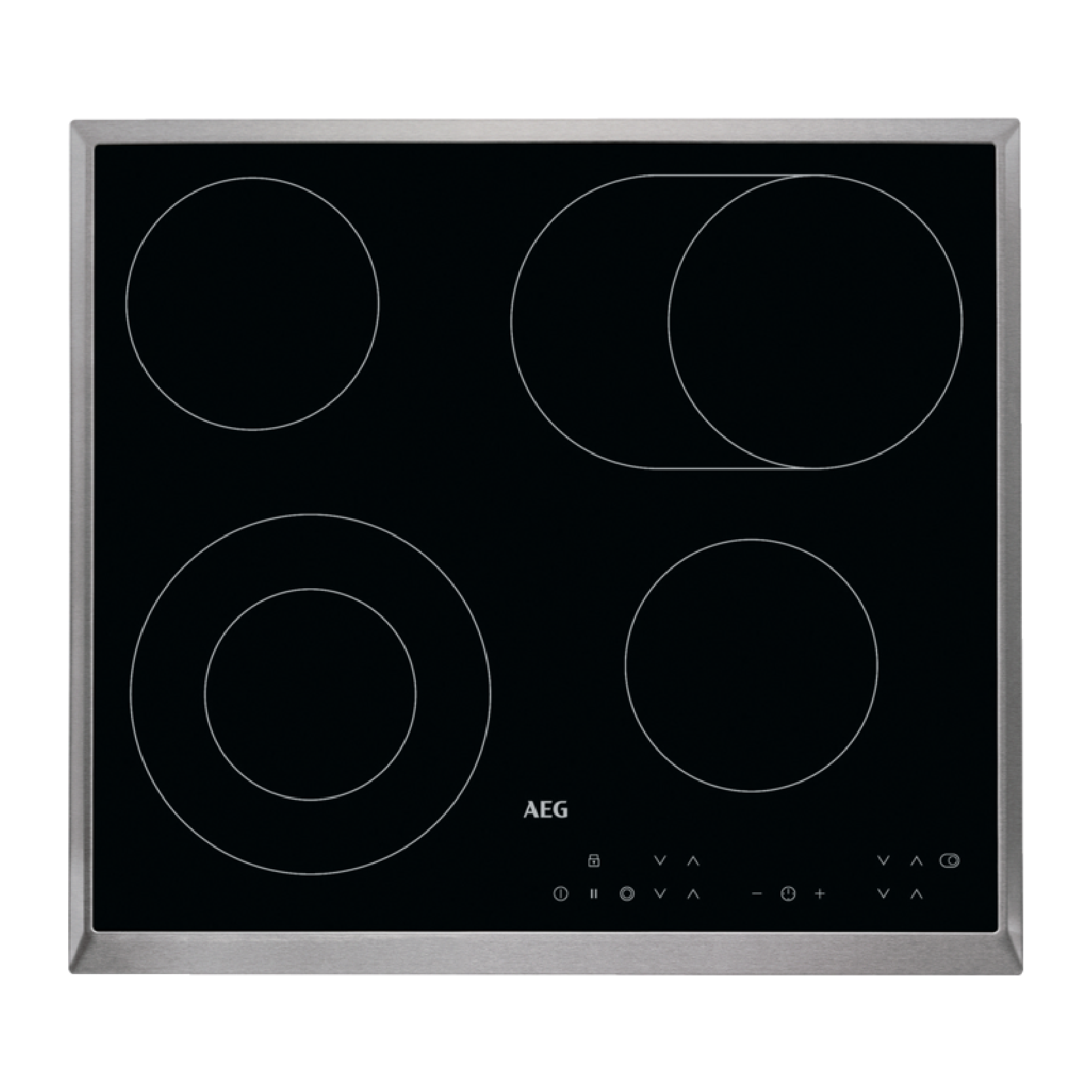 CERAMIC HOB 60CM WITH TOUCH CONTROLS AEG HK634060XB