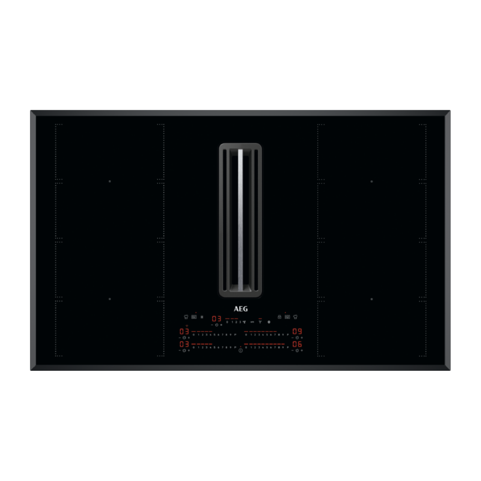 INDUCTION EXTRACTOR HOB FLEXI RECIRCULATING 83CM AEG | CCE84779FB