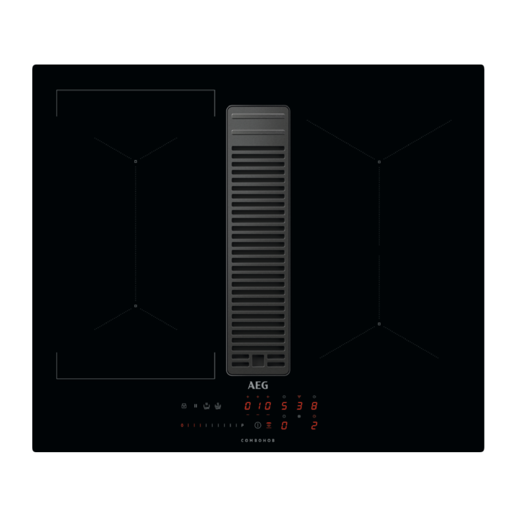 INDUCTION EXTRACTOR HOB RECIRCULATING 72CM AEG | IDE74243IB
