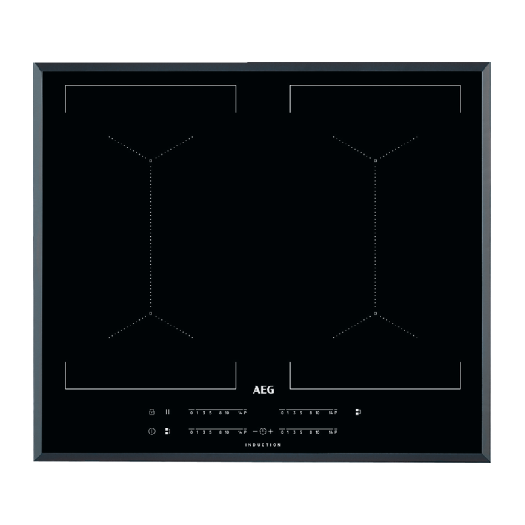 INDUCTION HOB 60CM MULTIBRIDGE AEG | IKE64450FB