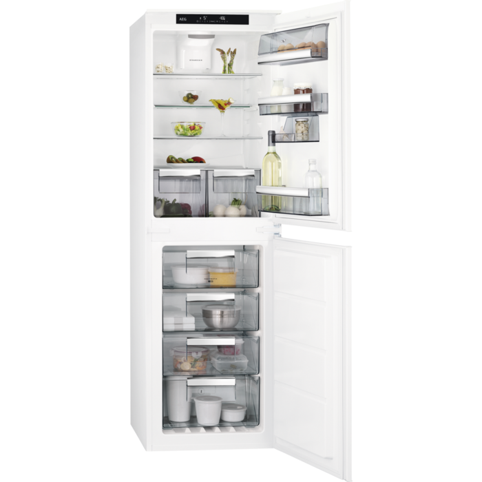 INTEGRATED FRIDGE WITH FREEZER 50:50 AEG | SCE818E6NS