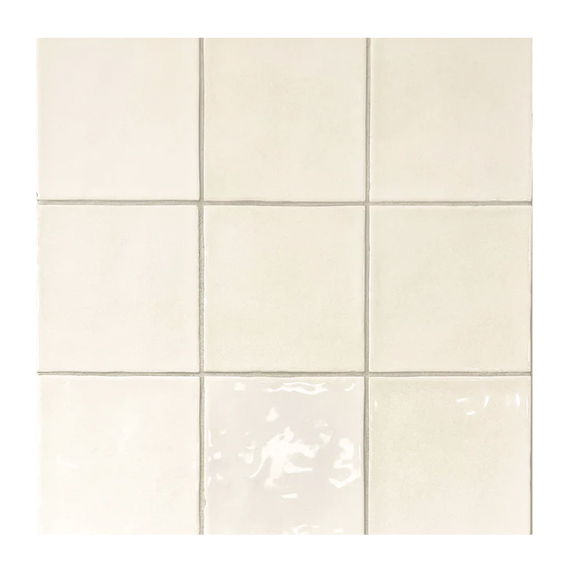LUAM CHALK GLAZED SQUARE DECORATIVE TILE