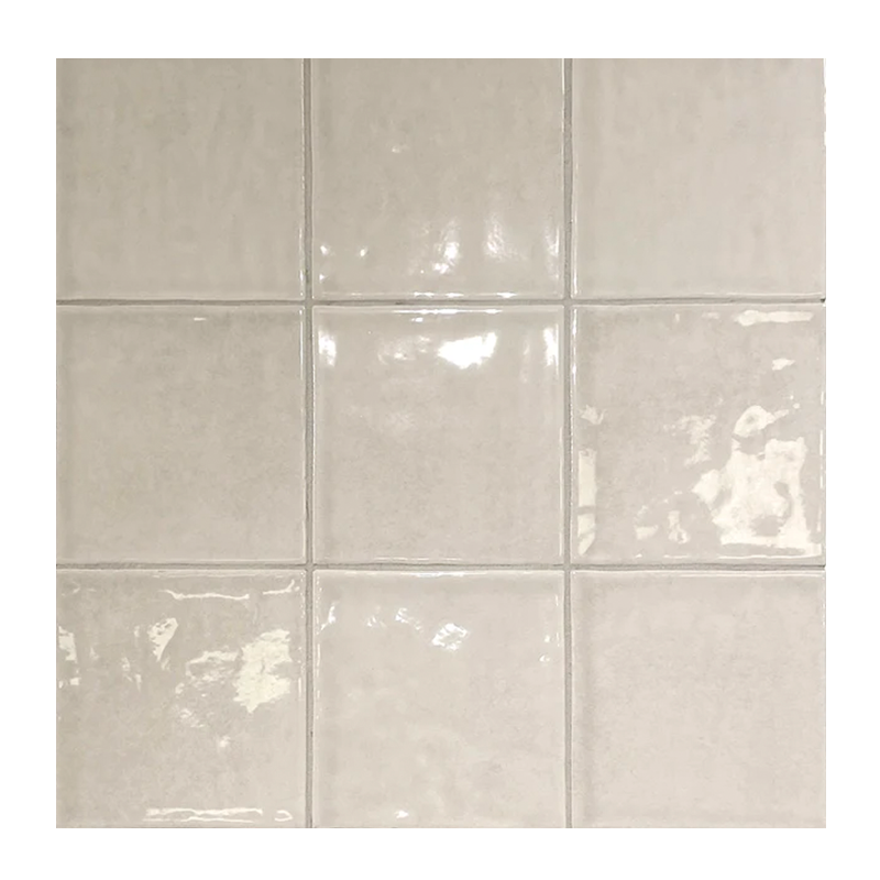 LUAM SMOKE GLAZED SQUARE DECORATIVE TILE
