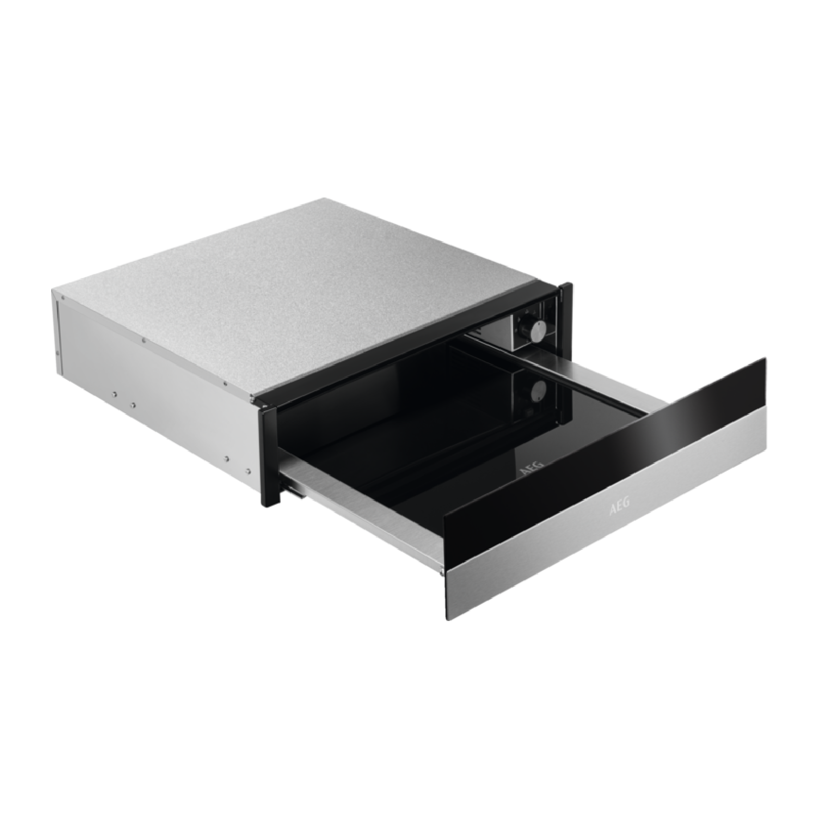 WARMING DRAWER BLACK & STAINLESS STEEL 14CM AEG | KDK911424M