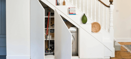 Creative Understairs Storage Ideas | Maximize Your Space with Smith Interiors